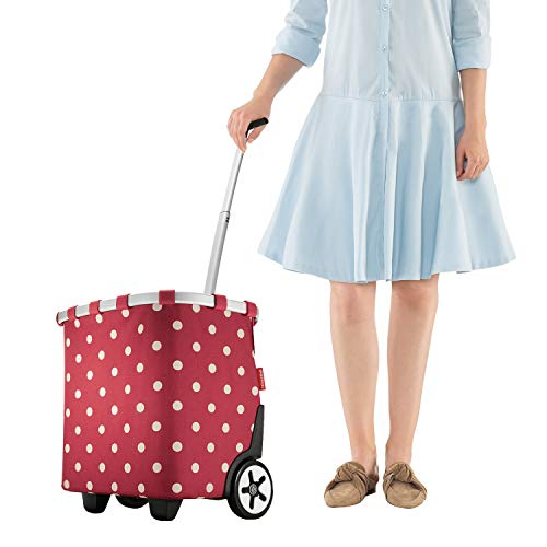 reisenthel carrycruiser ruby dots 40 Liter Einkaufstrolley + PROMO cover – Bild 5