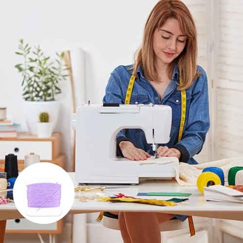 JAXICREY 16 Rollen Stopfgarn Stickgarn Set, 320m Beilaufgarn zum Stricken Polyester Knüpfgarn Nähgarn Schwarz Weiß Rot Grau Grün Faden Stopfset für Socken DIY Craft Sewing