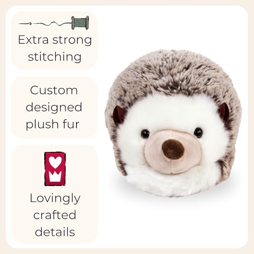 Fuzzy Hedgehog Slippers for Women and Men - Fluffy Plush Animal Slippers for Adults4
