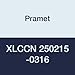 Pramet XLCCN 250215-0316 Carbide Modular Carbide Blade for Parting and Grooving, Neutral Hand, Insert Width 0.118", Max Groove Depth 0.591", Insert LCM. 0316.