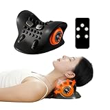 COMEDYKING 多機能 ピロー 2024新登場 【日本業界初！5つ機能付き】 リモコン付き 1日15分 元気もどる 簡単操作 PC作業 テレワーク デスクワーク 運動 家事 育児 ギフト 母の日 父の日 誕生日プレゼント女性 母親 誕生日プレゼント 敬老プレゼント （ブラック）