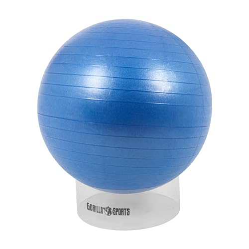 GORILLA SPORTS® Ballschale - für Gymnastikbälle 55 bis 75 cm, Ø 39,5...