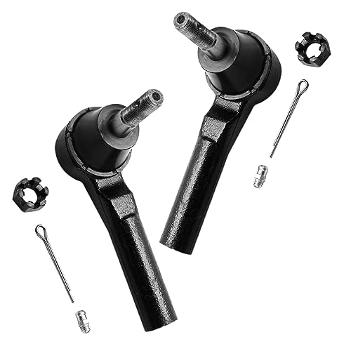 Image of Detroit Axle - 8pc Front End Suspension Kit for 2011-2014 Chrysler 200 2007-2010 Sebring 2008-2014 Dodge Avenger 2 Lower Control Arms 2 Lower Ball Joints 2 Outer Tie Rods 2 Sway Bar Links Replacement