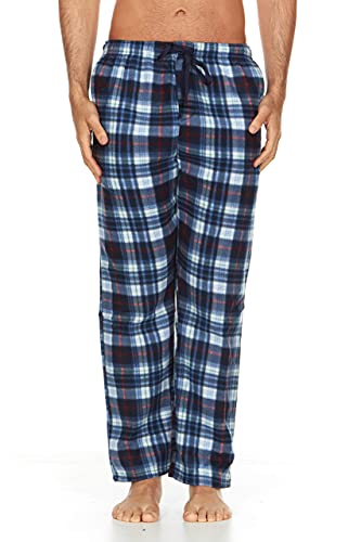 DARESAY Mens Microfleece Pajama Pants/Lounge Wear with Pockets and Adjustable Waistband