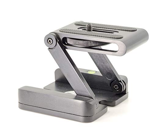 PROtastic® Z Type Multifunctional Foldable Head : Use on tables, desktops, Tripod, Rails, Car, dolly, dollies etc... Bracket Stand Holder For Camera