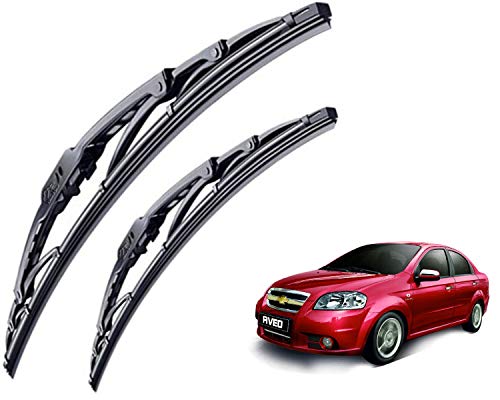 Image of WolkomHome High Performance OE Car Wiper Blade Replacement set of 2 Pc Right 22 inch Left 16 inch for Chevrolet Aveo