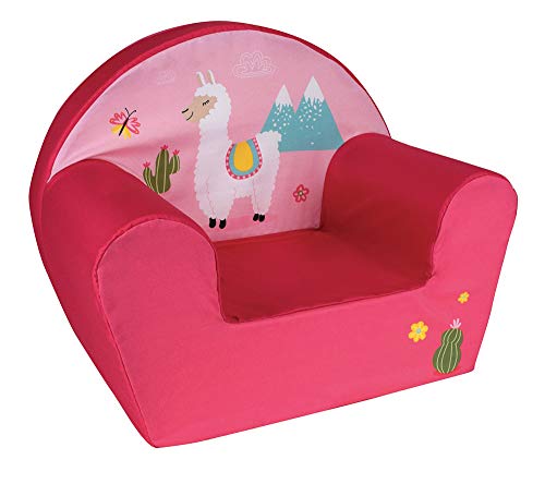 FUN HOUSE | Fauteuil Club Lama pour Enfants 12 Mois+ | Mousse Légère et Lavable | Dimensions 52 X 33 X 42 Cm | Licence Officielle | Origine France Garantie |...