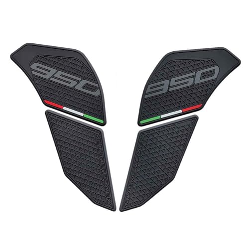 Protection latérale réservoir Ducati Multistrada 950 grip antidérapant noir