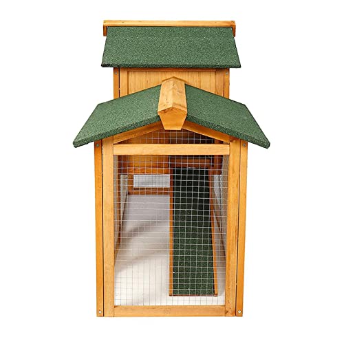 Chamber Hölzerner Kaninchenstall Mit Stallabdeckung Deluxe Hühnerstall Indoor- Und Outdoor-Haustierhauskäfig Für… – Bild 8
