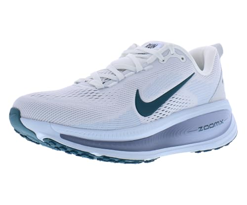 Nike Vomero 18 Scarpe da corsa da donna (HM6804-103, Summit White/Blue Tint/Geode Teal), Summit bianco/blu tinta/geode foglia di tè, 38.5 EU