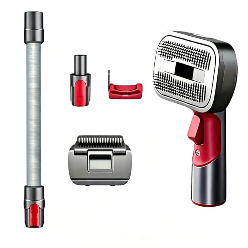 2 in 1 Hundehaar Staubsaugerbürste für Dyson Gen5 V15 V12 V11 V8 V7 Haustier Staubsaugeraufsatz Tierhaarbürste geeignet für Fellpflege Enthaarung