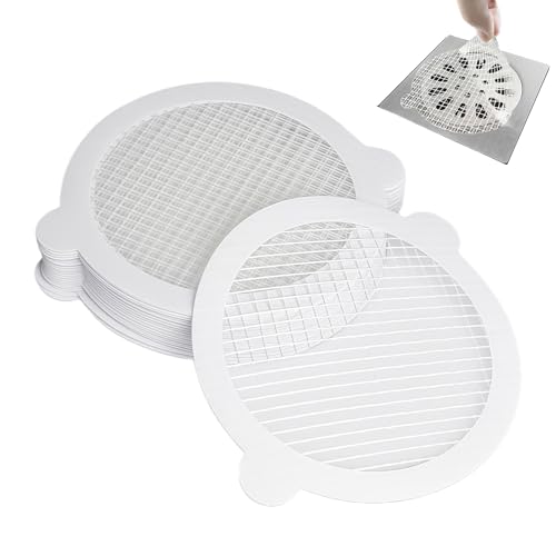 60 Pack Extra-Wide Mesh Hair Catcher
