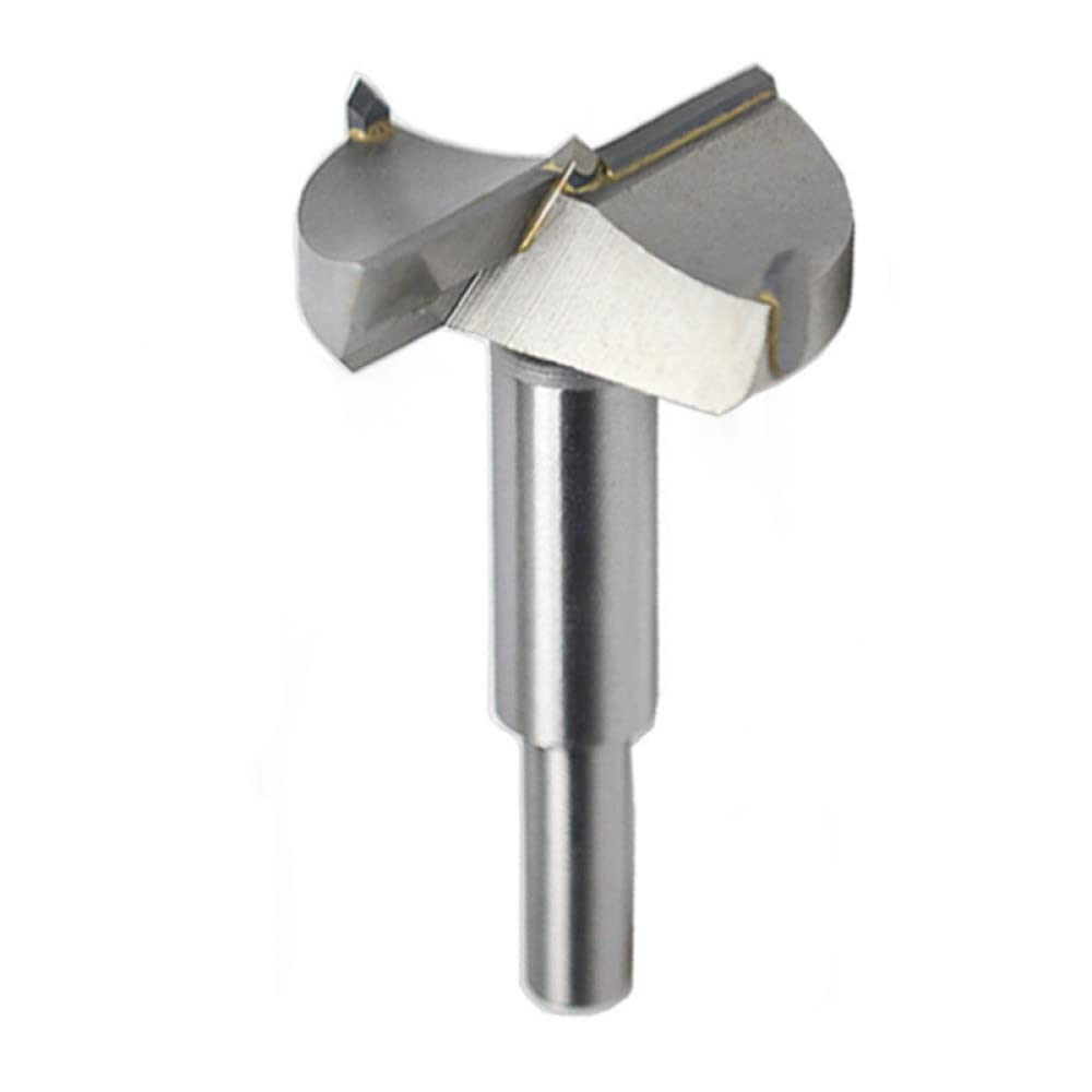 Brocas de perforación de acero al carbono de 15 mm-80 mm Juego de herramientas de corte de madera de carburo de tungsteno para carpintería con orificio autocentrante, 60 mm, redondo