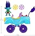 Fisher-Price Imaginext DreamWorks Trolls Toys Branch's Buggy, Push-Along Car & Figure Playset for Pretend Play Kids Ages 3+ Years