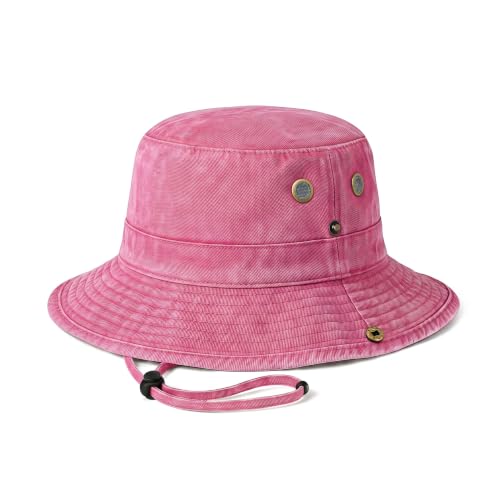 Image of Hot Summer Bucket Hat - Trendy Cotton Sun Hat for Beach, Golf, Fishing