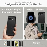 Spigen Tough Armor(AI) MagFit für Google Pixel 9a -Black – Ansicht 7