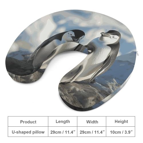 Almohada de viaje espuma viscoelástica tamaño único miniatura 2