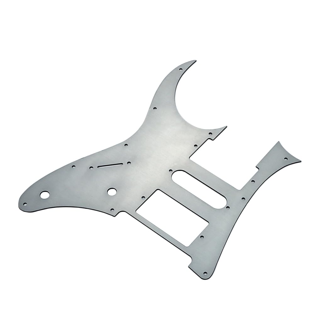 RuiJOTWAT HSH Guitar pickguard Electric Guitar Accessories Humbucker Replacement Scratch Plate Suitable for Ibanez RG250 Style 7 V Grey - Image 3
