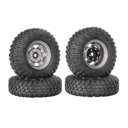 Pneus caoutchouc 1.54" contre le patinage des RC Crawler Tamiya et Axial