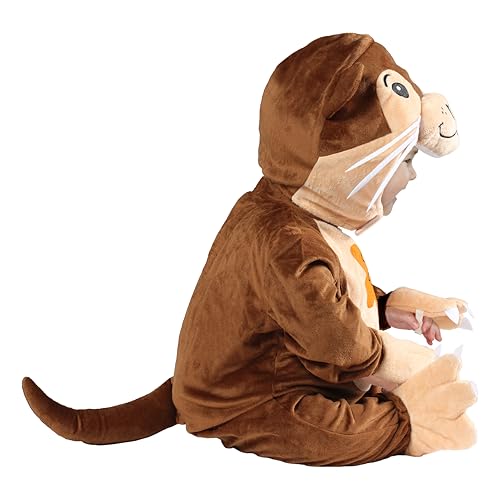 Disfraz bebé Nutria 6-12 meses unisex miniatura 6