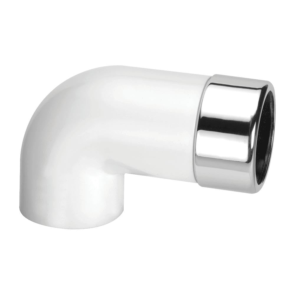 Mcalpine Chrome Plated Elongated Brass To Abs 90 Degree Conversion Elbow 32Mm Abs32/35A-Cb -L