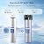 Purevua 2-Pack 20" x 4.5" Pleated Sediment Water Filter Cartridge, 20 Micron High Flow Whole House Water Filter Replacement for Well Water, Compatible with ECP20-20BB, SPC-45-2020