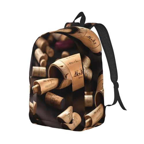 Sac à dos de voyage décontracté au motif imprimé liège unique - 2