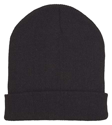 12 Pack Winter Beanie Hats for Men Women, Warm Cozy Knitted Cuffed Skull Cap, Wholesale - Image 4