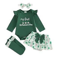 St Patricks Bow Shamrock Green