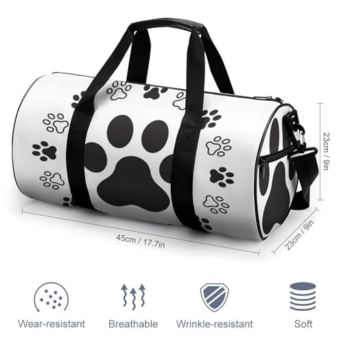 Sac de voyage dog paw fini les bagages encombrants en gym camping et randonnée - 2