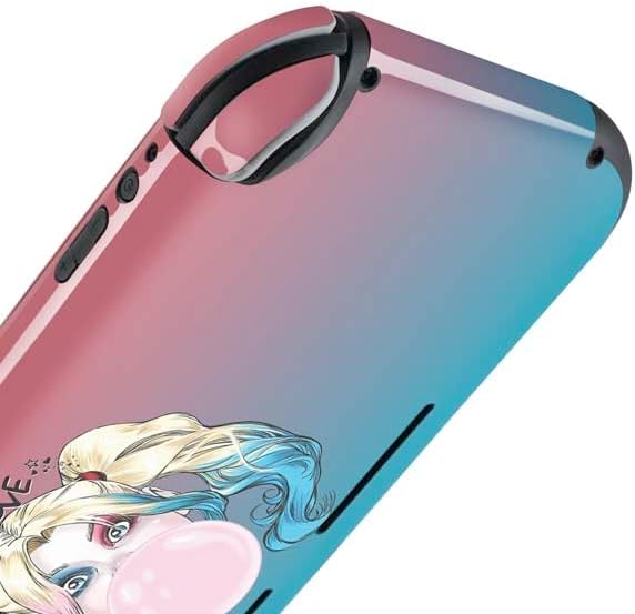 Skinit Decal Gaming Skin Compatible with Nintendo Switch Lite - Officially Licensed DC Comics Harley Quinn Mad Love Design