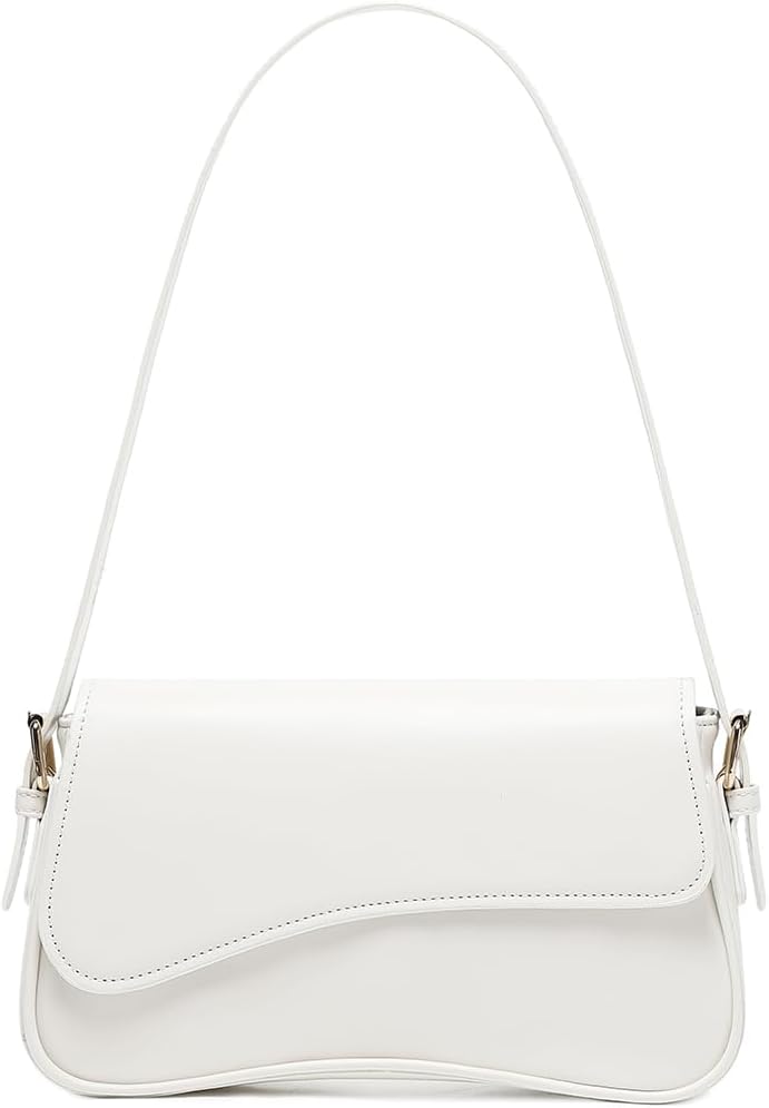 SYXLCYGJ Underarm Shoulder Bag for Women Trendy Purse Vegan Leather Hobo Handbags Clutch Crossbody Bag