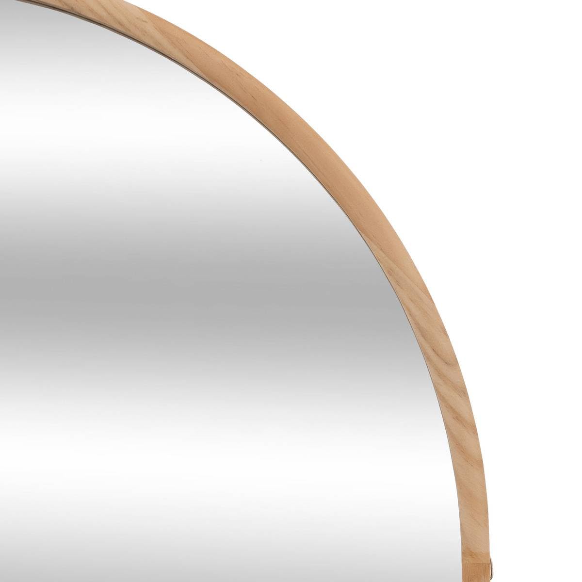 Atmosphera - Espejo de Pared Kim Arch, Marco de Madera, 90 x 60 cm - para recibidor, Dormitorio, Sala de Estar.