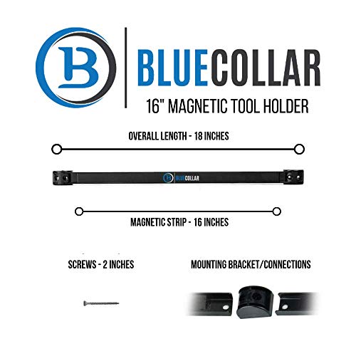 Blue-Collar-Tools-Magnetic-Tool-Holder-Strip-16-3-Pack