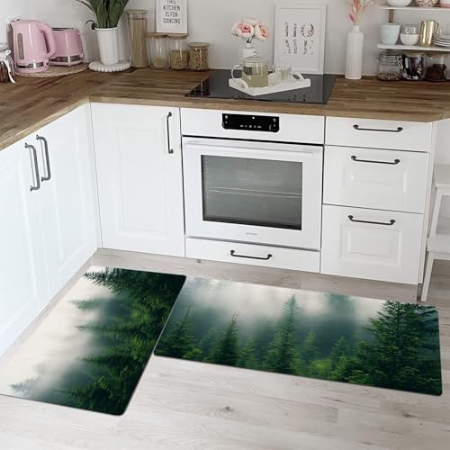 Alfombra de cocina anti fatiga y resistente al aceite con base antideslizante 5