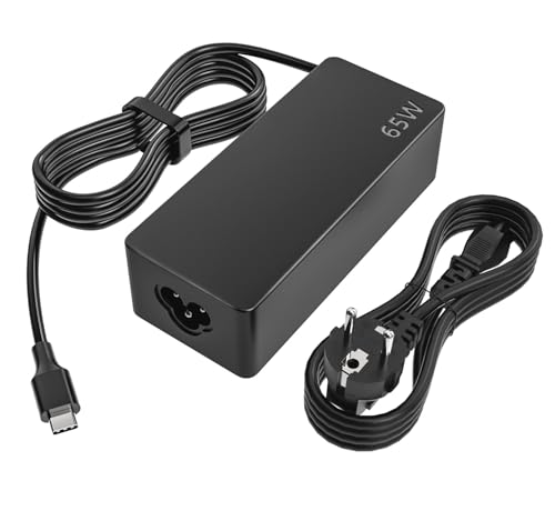 Cargador Portátil USB C 65W para Lenovo Thinkpad X1 Carbon T480 T480s T490 T580 T590 Yoga 720 730...