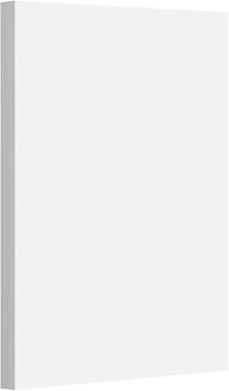 8.5 x 14 White Cardstock | Medium Weight 65lb Cover 176gsm Card Stock Paper Smooth Finish | For Arts & Crafts, Greeting Cards, Invitations, Brochures, Restaurant Menus, Posters | 250 Sheets