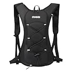 OSIGEI Mochila de Bicicleta Ultraligera con Red pa...: Ergonómica y cómoda: la mochila para bicicleta mide 28 cm de largo, 6 cm de ancho, 40 cm de alto. La mochila para bicicleta OSIGEI está hecha de nailon resistente a los arañazos y repelente al agua. Gracias al sistema de cinturón de pecho y cintura a...