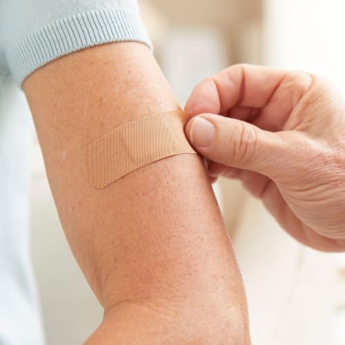 McKesson Adhesive Bandages, Sterile, Fabric, Tan, 1 x 3 in, 100 ct - image 7