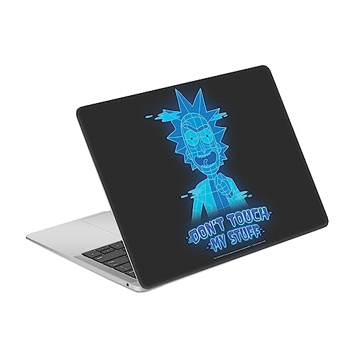 Autocollant MacBook Air 13.3 Rick and Morty idéal pour personnaliser votre espace de travail au café