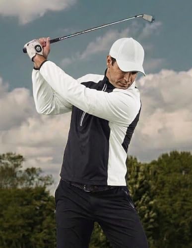 Image of fit space Waterproof Golf Rain Jacket for Men 20K Performance Lightweight Rain Jackets for All Sports