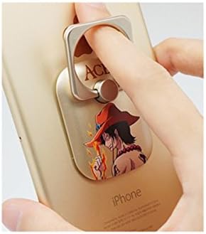 Amazon 全機種対応 スマホリング ホルダーリング One Piece Smart Ring ワンピース スマート リング スタンド キャラクター スマートフォン リング 360度回転 ホルダーリング Ace エイス ホールドリング 通販