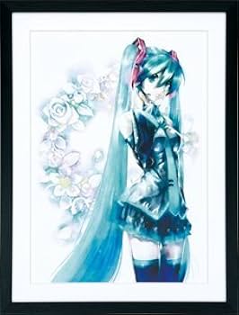 【初音ミク×TSUTAYA】スペシャル複製原画『KEI』アクリルアートプレート Amazon.co.jp: 初音ミク Happyくじ C賞『オリジナル複製原画