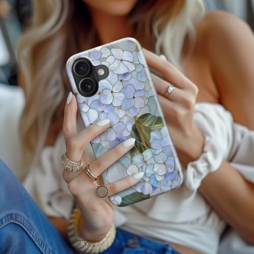 Coque iPhone 16 compatible recharge sans fil et antichoc fleurs - 6