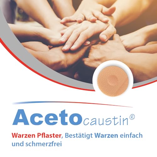 Warzenpflaster Acetocaustin zur Entfernung von Warzen