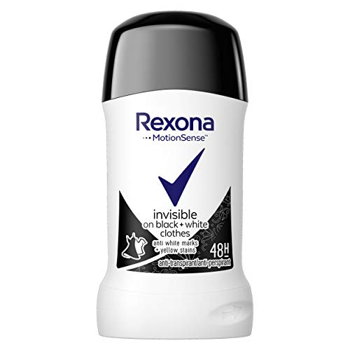 Rexona Active Protection Invisible Womens Underarm Stick Lightweight Everyday Fresh Formula Clear Invisible Application Alcohol-Free 1.35 fl oz (40 ml) Long Lasting Comfort and Odor Coverage
