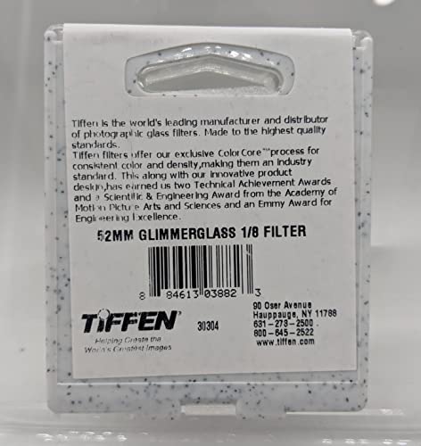 Image of Tiffen 62mm Glimmerglass 1 /8 Filter - Glimmerglass 62mm Diffusion Filter