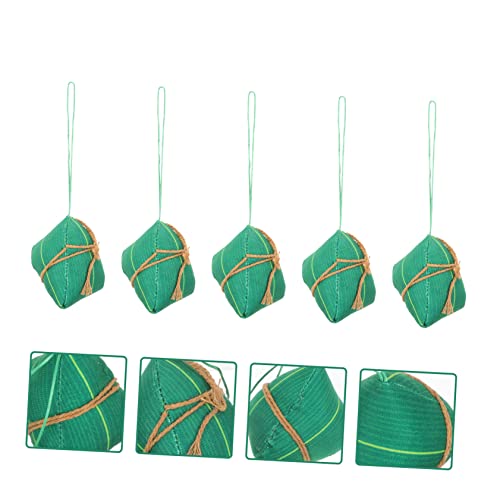 Juego de 5 sachets decorativos tradicionales chinos miniatura 5