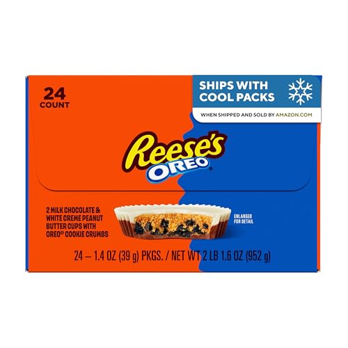 REESE'S OREO Milk Chocolate and White Creme...