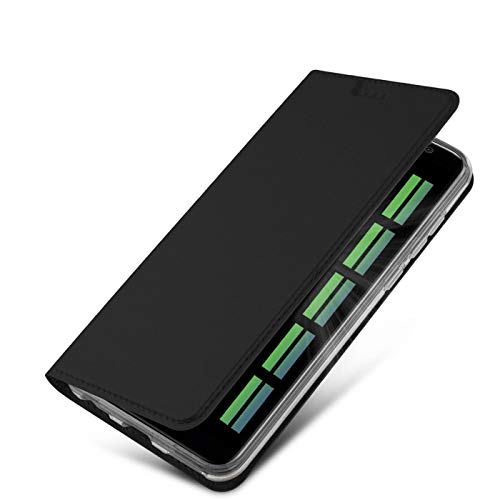 Verco Case compatible with Huawei Mate 10 Pro, Flip Wallet Cover with Magnetic Closure for Mate 10 Pro Phone Case - black - Image 3